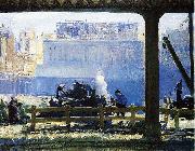 George Wesley Bellows Blue Morning Sweden oil painting artist